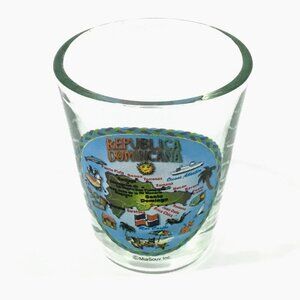 Dominican Republic Shot Glass - Souvenir - Collectible
